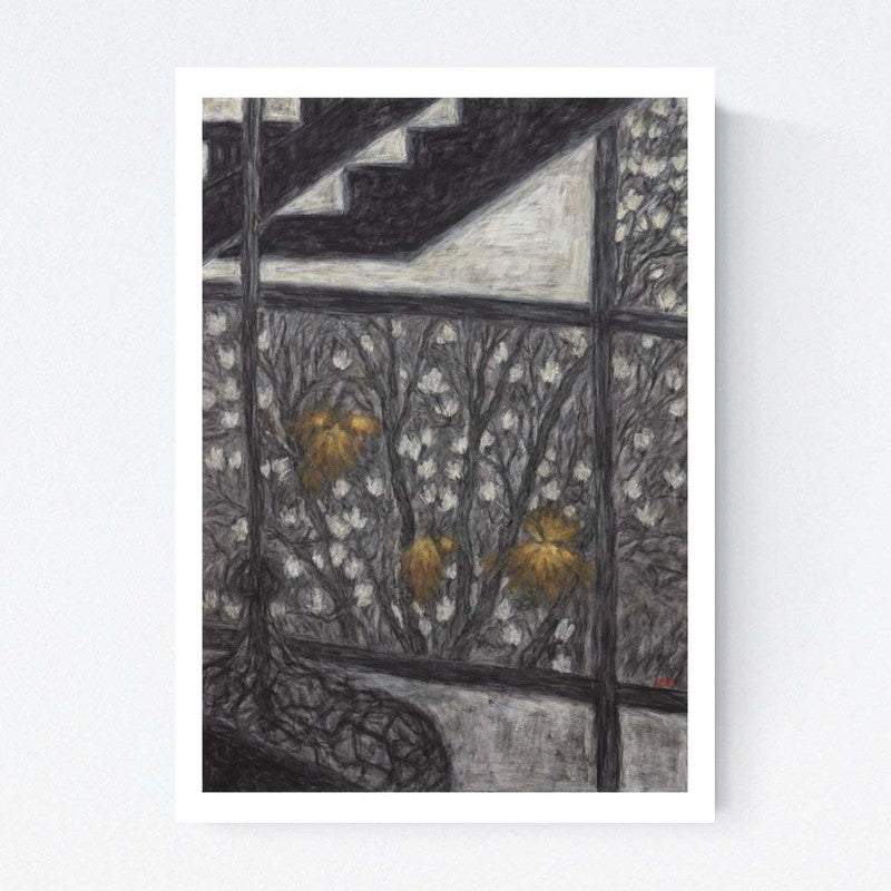 Three Yellow Light Fine Art Paper Prints Open Edition