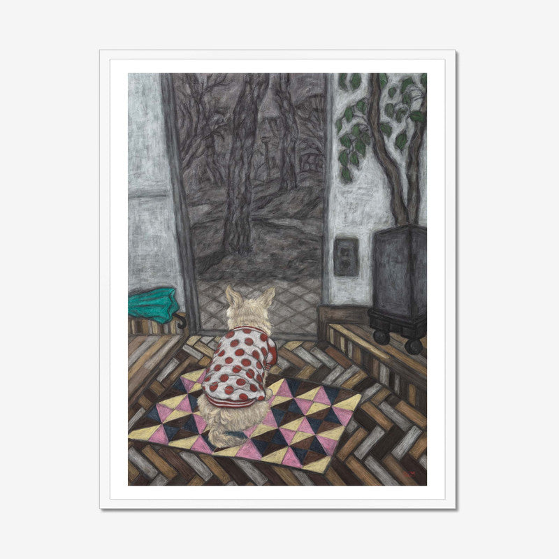 Back Shape of My Pucci Framed Fine Art Paper Print Open Edition