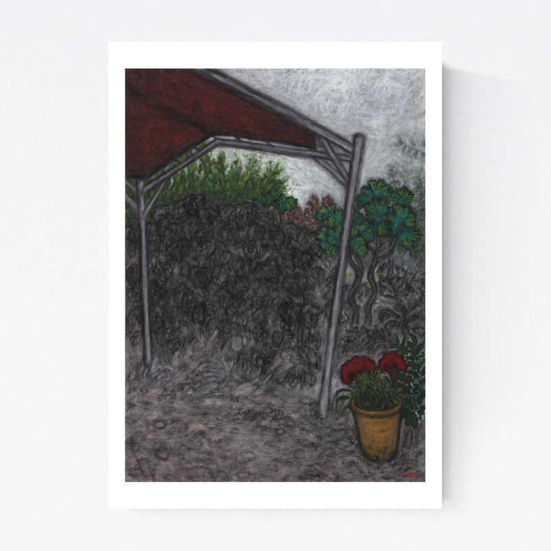 Christine Bae Red Ceiling Giclee Fine Art Paper Prints Open Edition