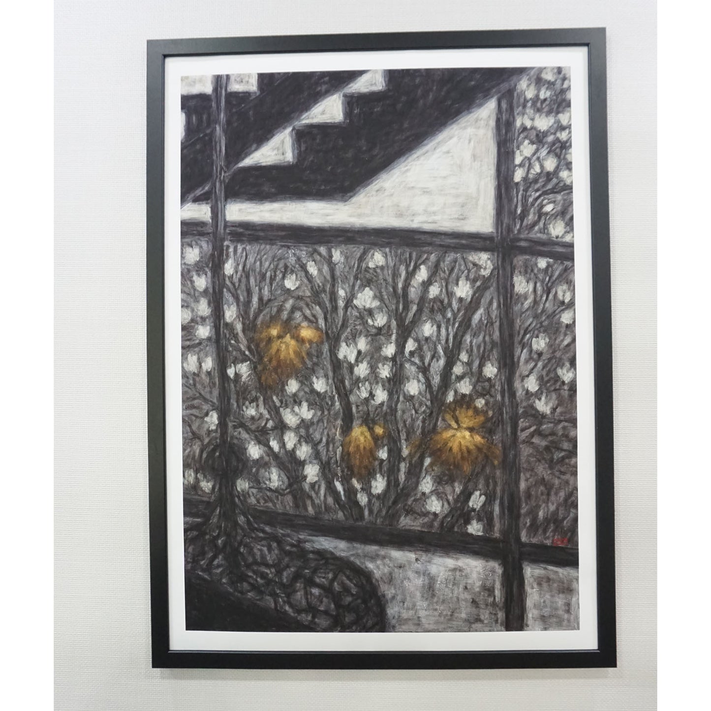 Three Yellow Light Fine Art Paper Prints Open Edition