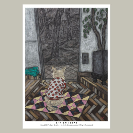 Christine Bae Back Shape of My Pucci Art Poster