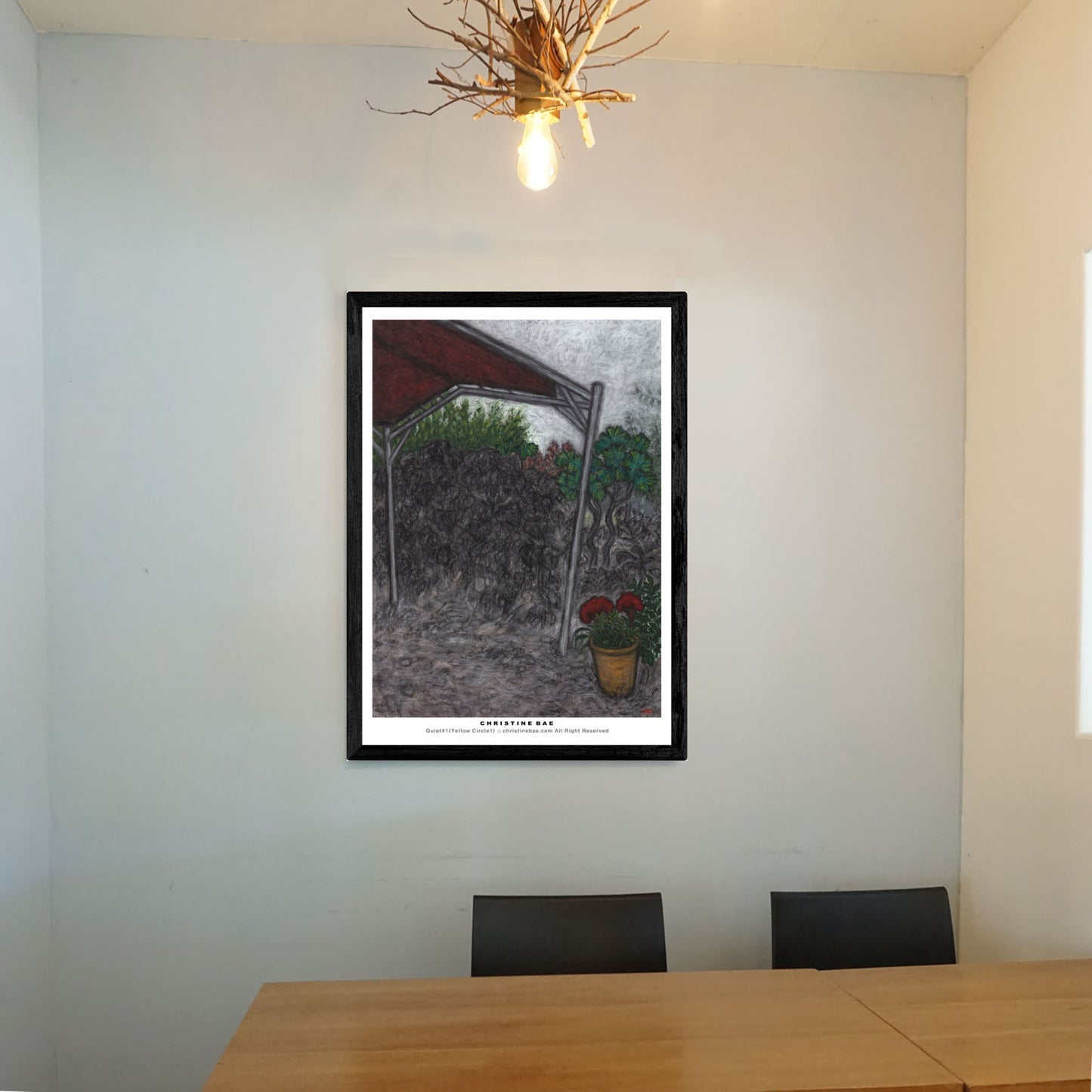 Christine Bae Red Ceiling Art Poster