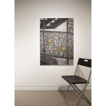 Three Yellow Light  Canvas Print