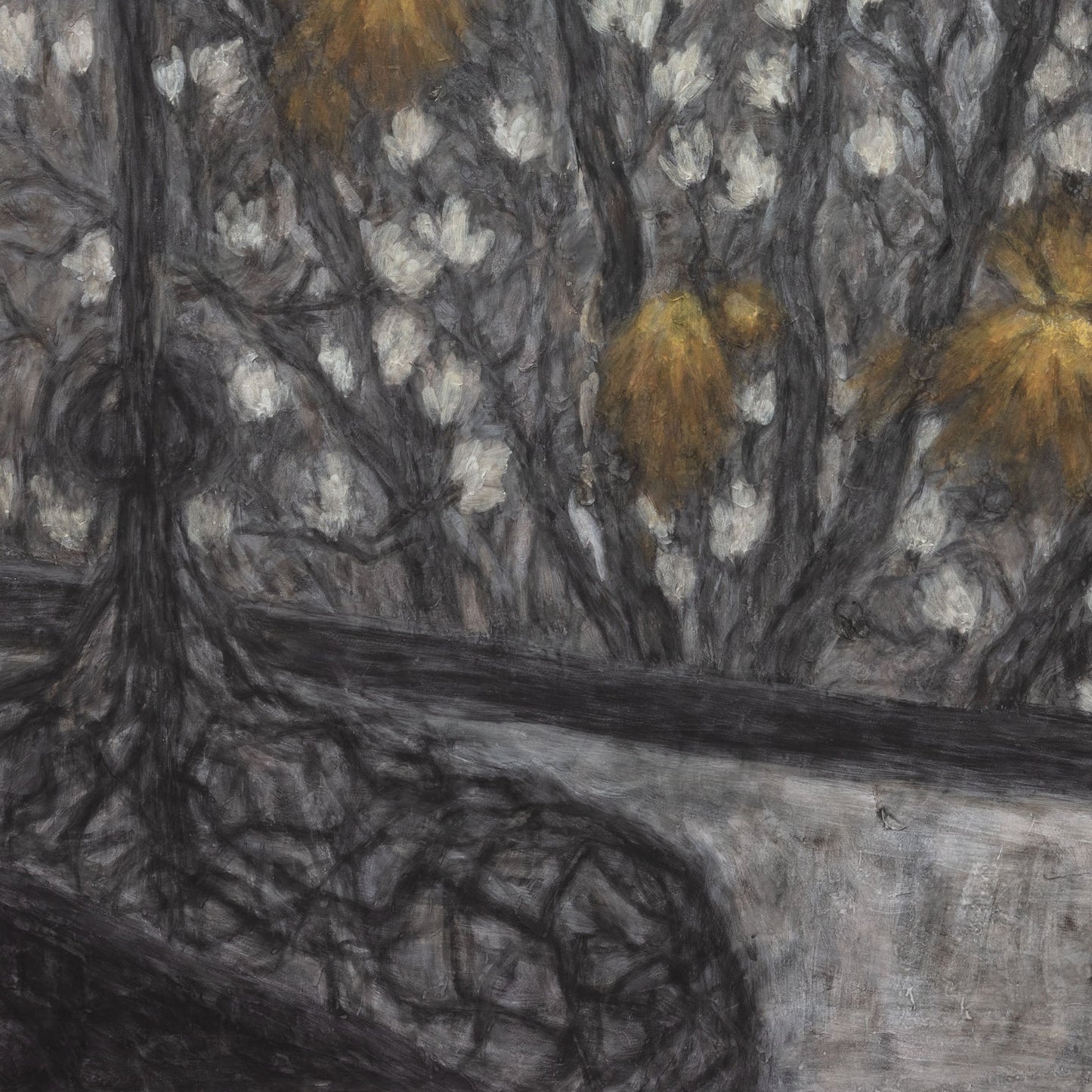 Three Yellow Light Framed Fine Art Paper Print Open Edition