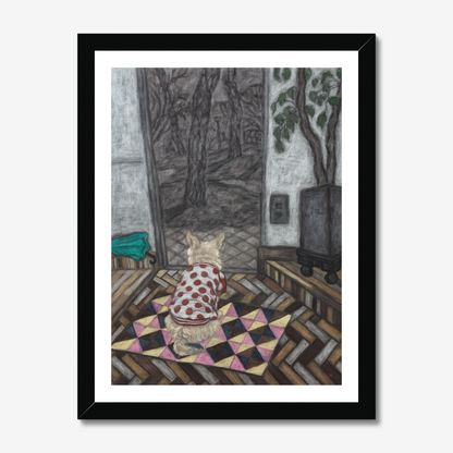 Back Shape of My Pucci Framed Fine Art Paper Prints Open Edition