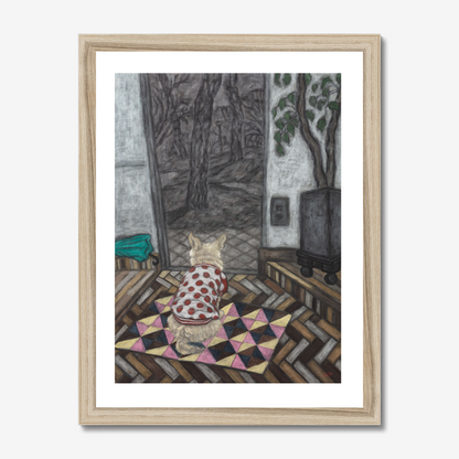 Back Shape of My Pucci Framed Fine Art Paper Prints Open Edition