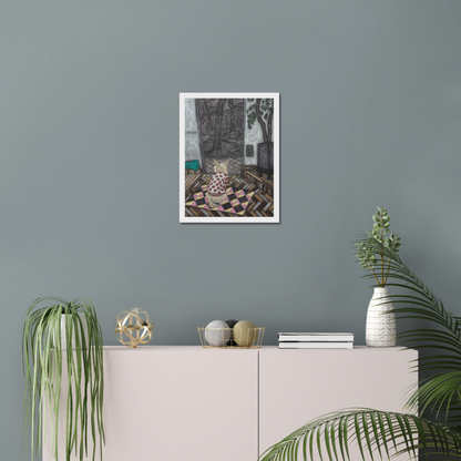Back Shape of My Pucci Framed Fine Art Paper Prints Open Edition