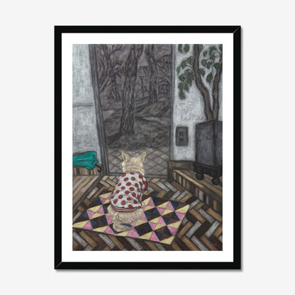 Back Shape of My Pucci Framed Fine Art Paper Prints Open Edition
