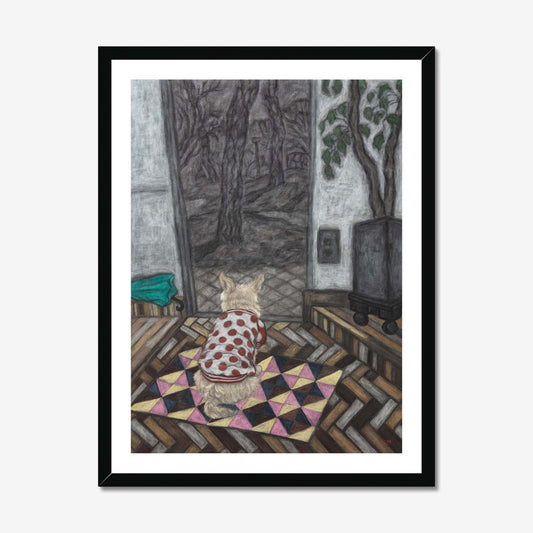 Back Shape of My Pucci Framed Fine Art Paper Prints Open Edition