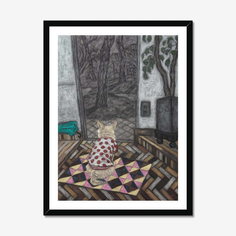 Back Shape of My Pucci Framed Fine Art Paper Prints Open Edition