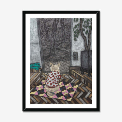 Back Shape of My Pucci Framed Fine Art Paper Prints Open Edition