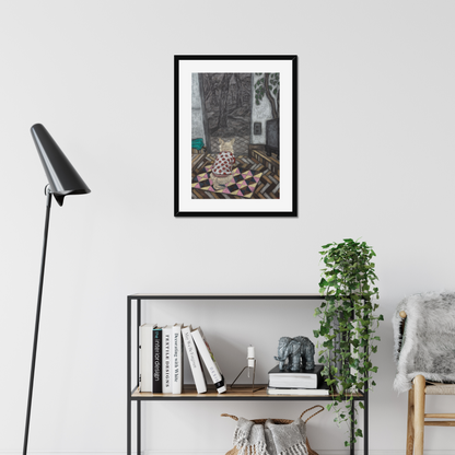 Back Shape of My Pucci Framed Fine Art Paper Prints Open Edition