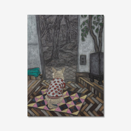 Back Shape of My Pucci Canvas Print