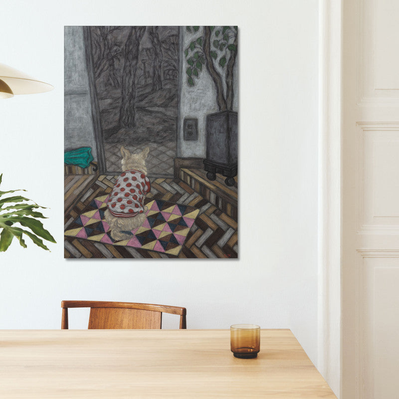 Back Shape of My Pucci Canvas Print