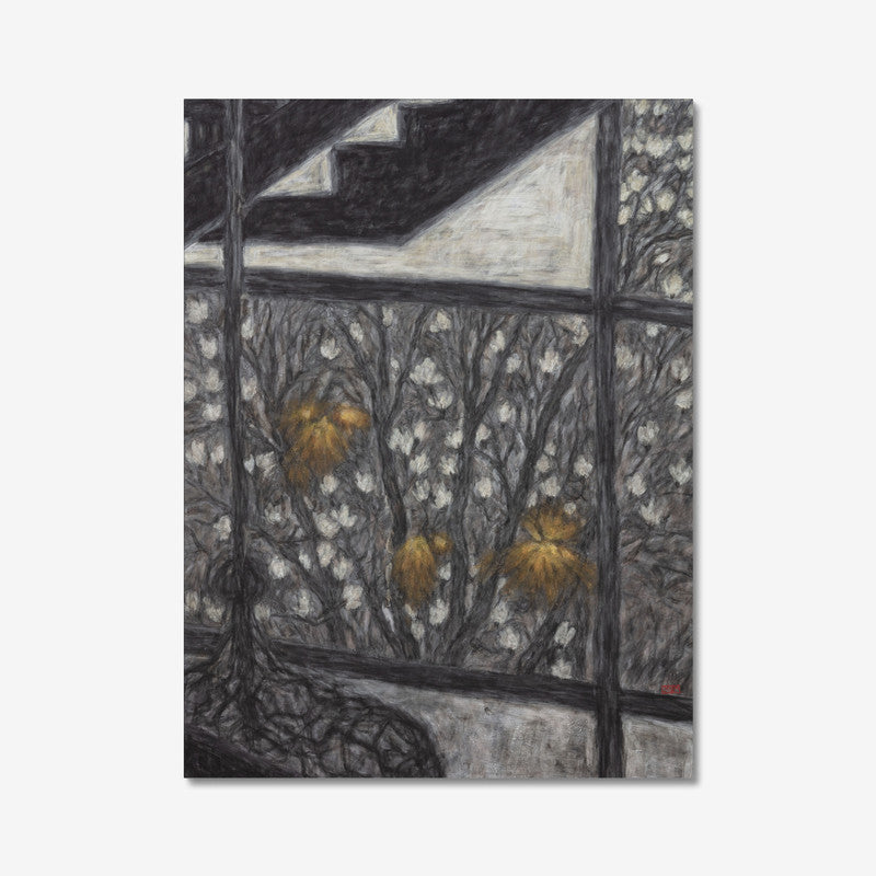 Three Yellow Light  Canvas Print