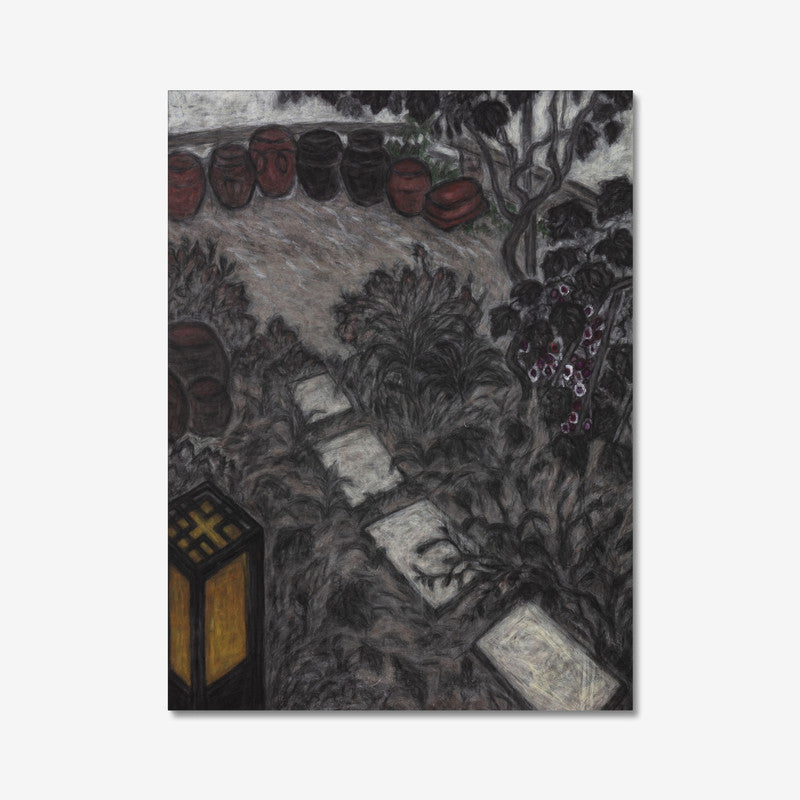 One Summer Day White Step Stones Canvas Print