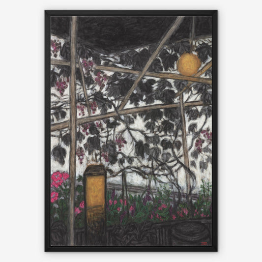 Christine Bae One Summer Day#1 Framed Canvas Print