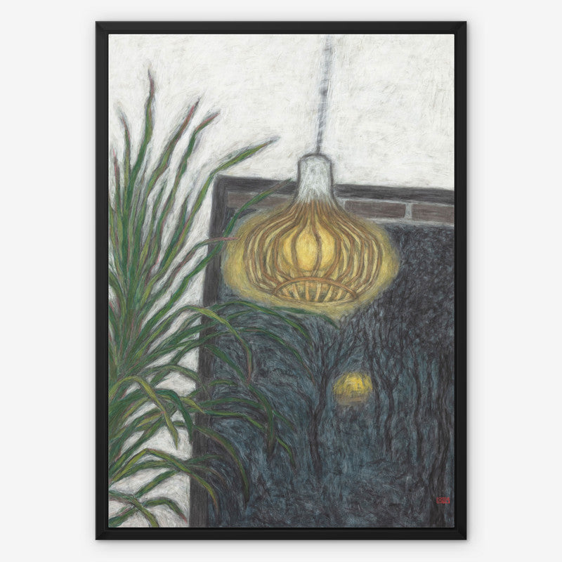 Christine Bae Moonlight Framed Canvas Print