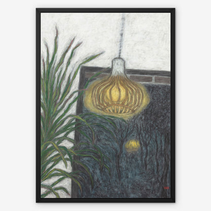 Christine Bae Moonlight Framed Canvas Print