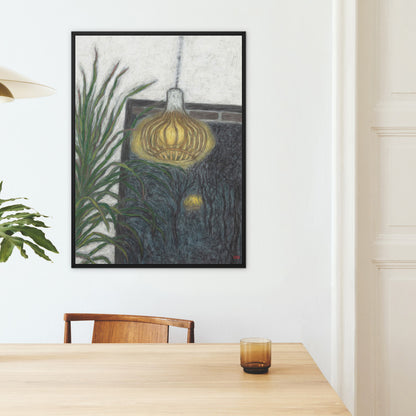 Christine Bae Moonlight Framed Canvas Print