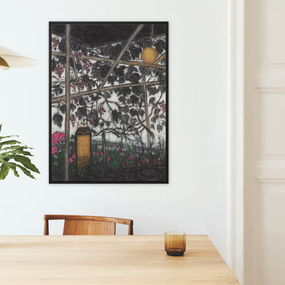 Christine Bae One Summer Day#1 Framed Canvas Print