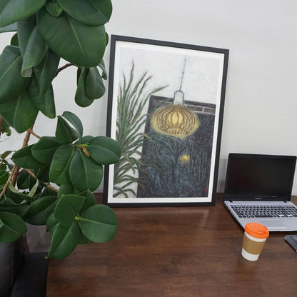 Christine Bae Moonlight Framed Fine Art Paper Print Open Edition