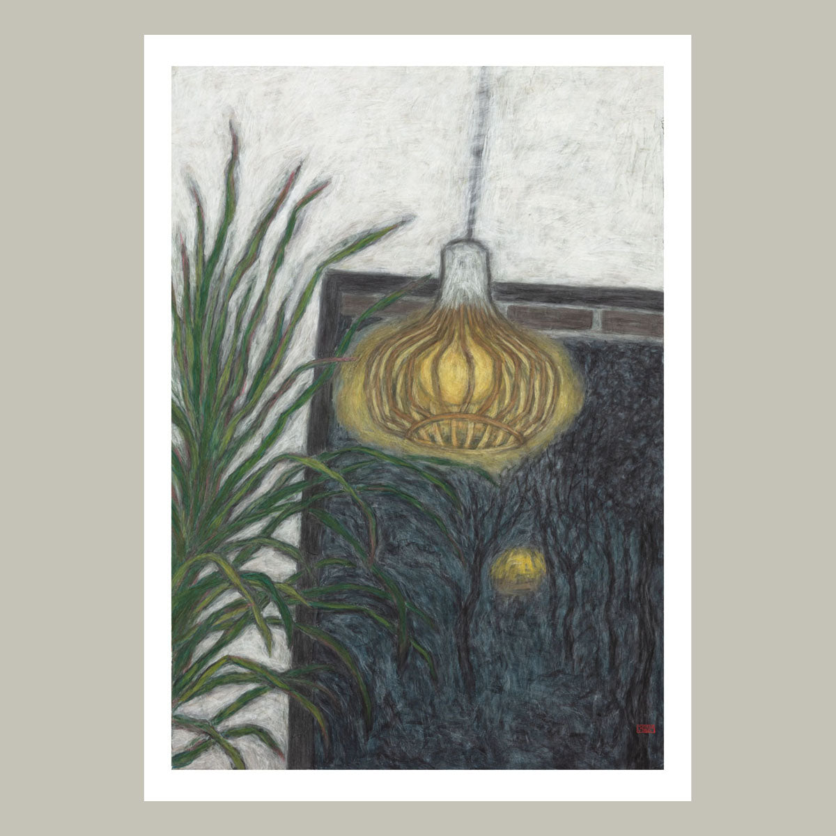 Christine Bae Moonlight Framed Fine Art Paper Print Open Edition