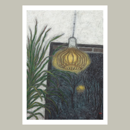 Christine Bae Moonlight Framed Fine Art Paper Print Open Edition