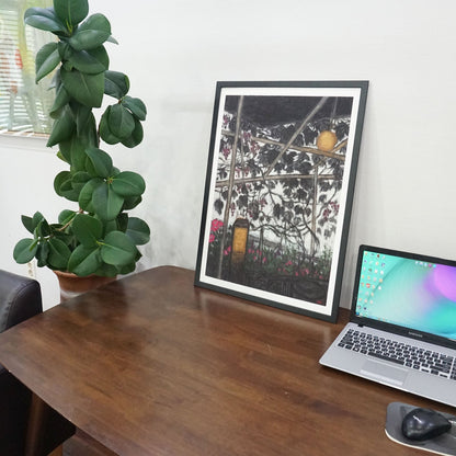 One Summer Day#1(Yellow Light) Giclee Printing Framed Fine Art Paper Print Open Edition