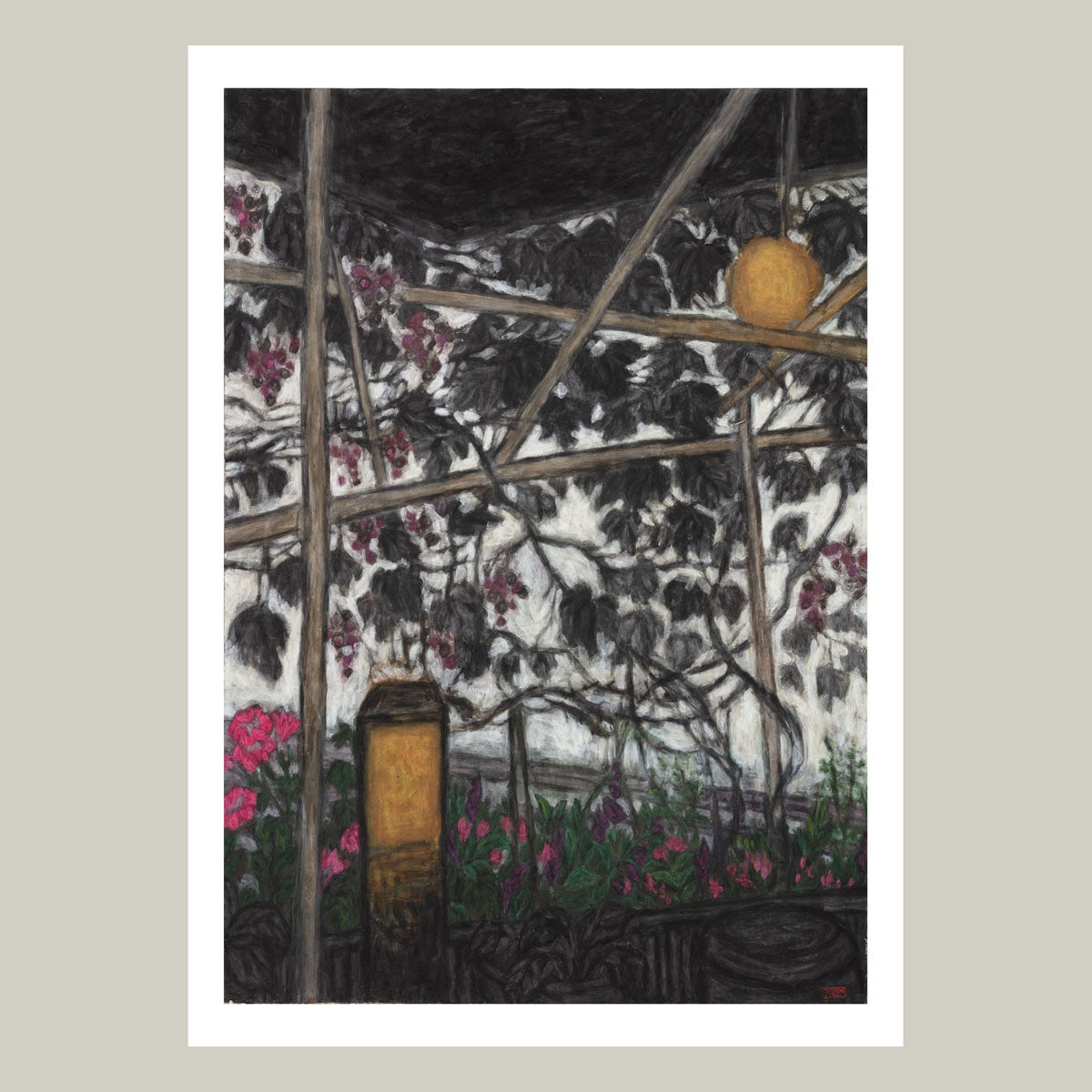 One Summer Day#1(Yellow Light) Giclee Printing Framed Fine Art Paper Print Open Edition