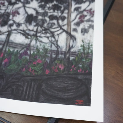 One Summer Day#1(Yellow Light) Giclee Printing Framed Fine Art Paper Print Open Edition