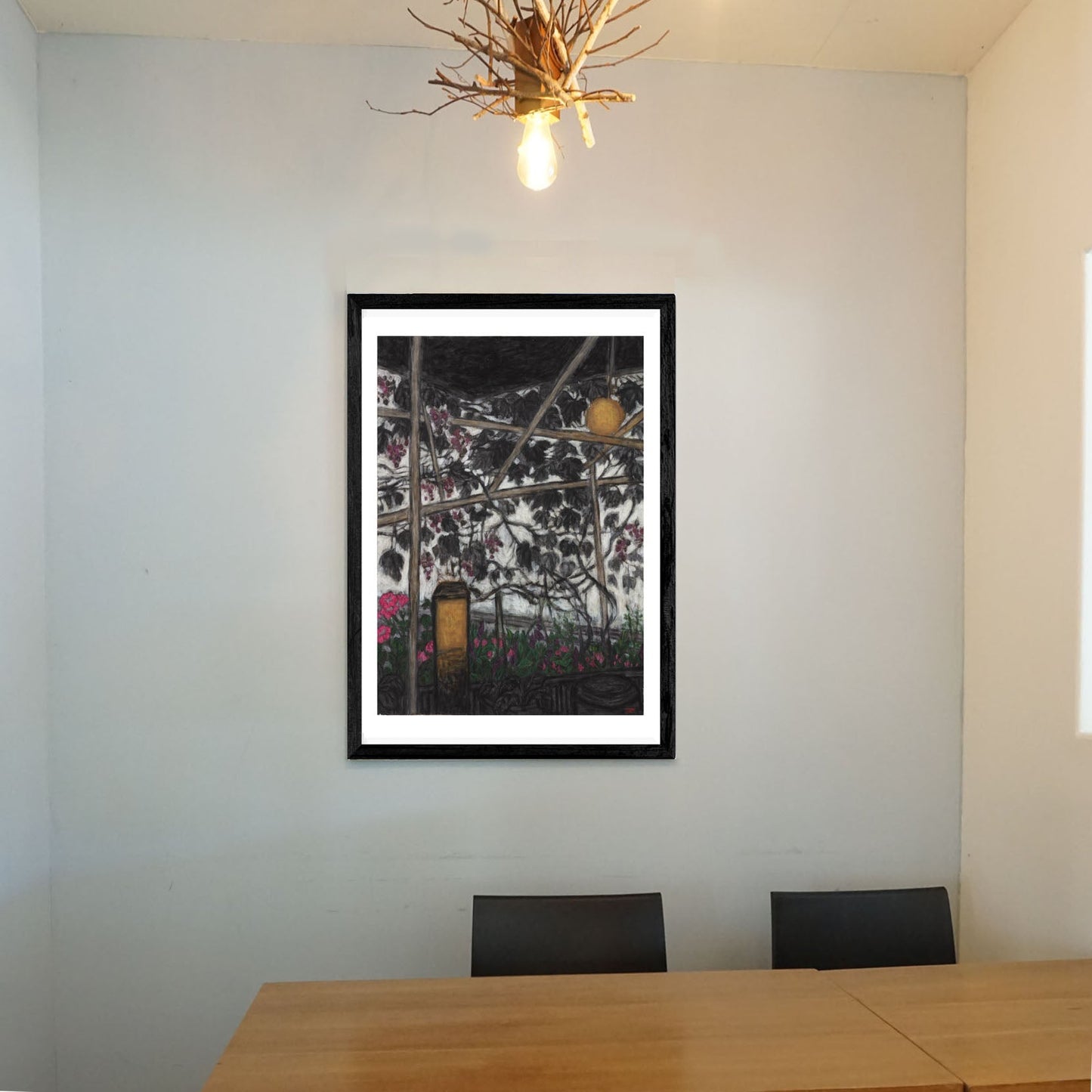 One Summer Day#1(Yellow Light) Giclee Printing Framed Fine Art Paper Print Open Edition