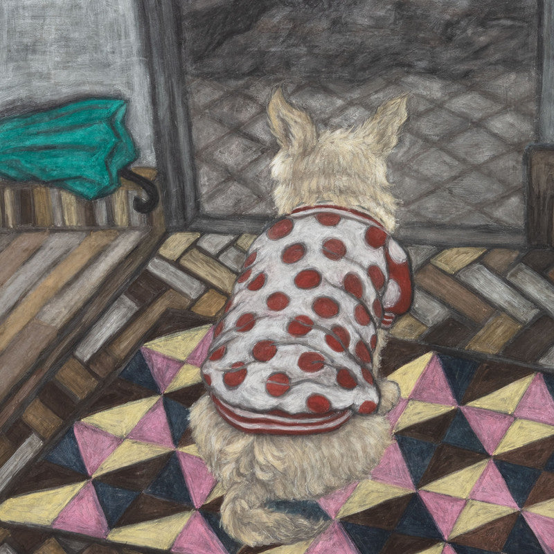 Back Shape of My Pucci Canvas Print