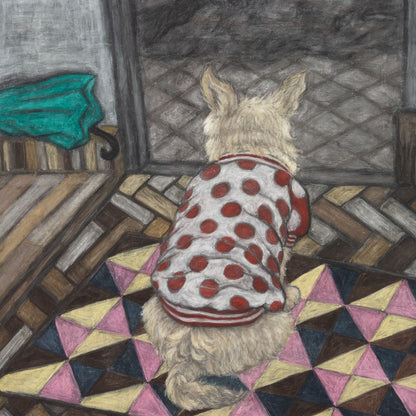 Back Shape of My Pucci Canvas Print