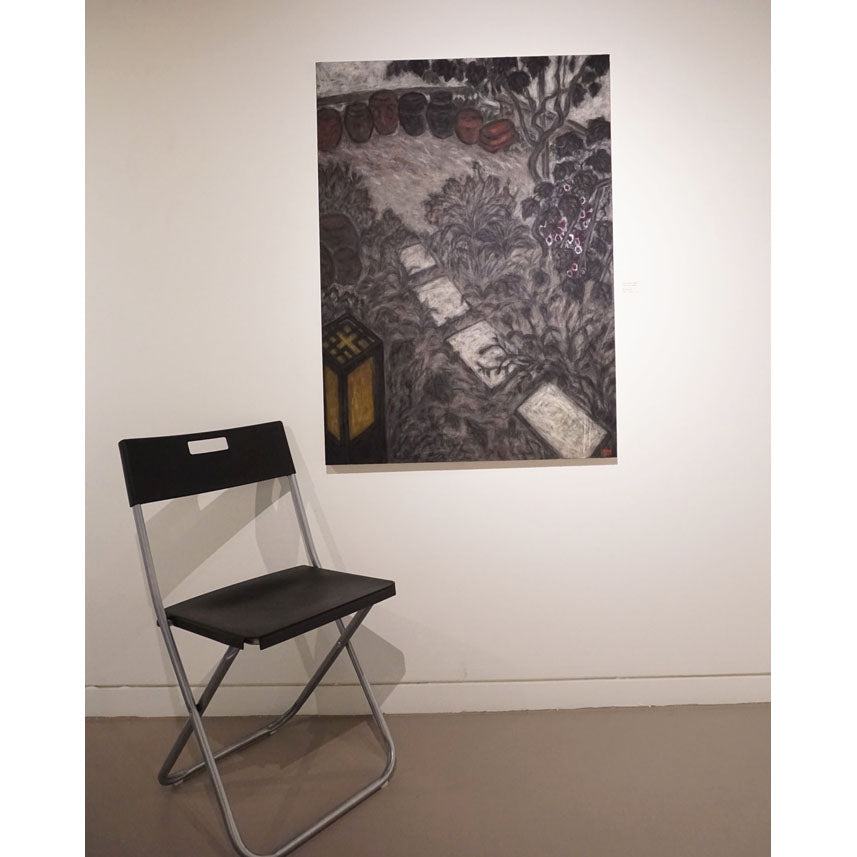 One Summer Day White Step Stones Giclee Framed Fine Art Paper Print Open Edition