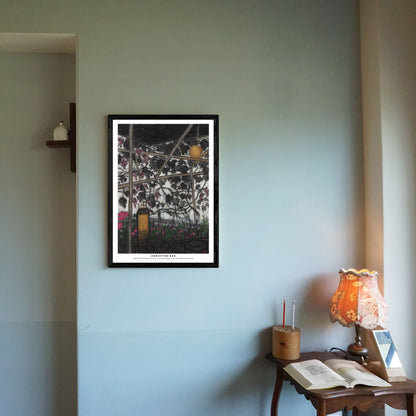 Christine Bae One Summer Day#1 Yellow Light Art Poster