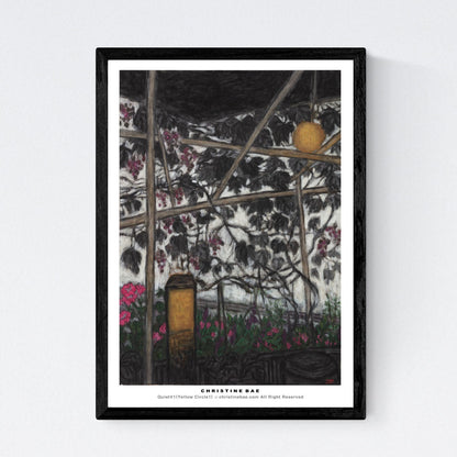 Christine Bae One Summer Day#1 Yellow Light Art Poster