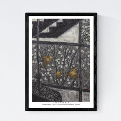 Christine Bae Three Yellow Light Art Poster