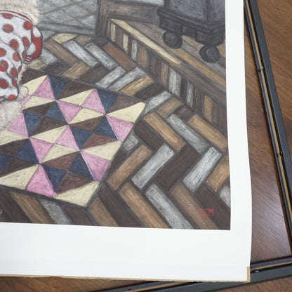 Back Shape of My Pucci Framed Fine Art Paper Prints Open Edition