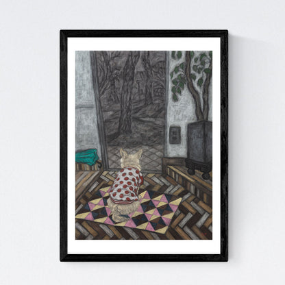 Back Shape of My Pucci Framed Fine Art Paper Prints Open Edition