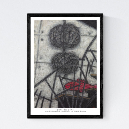 Christine Bae Pink Fish Art Poster