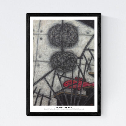 Christine Bae Pink Fish Art Poster