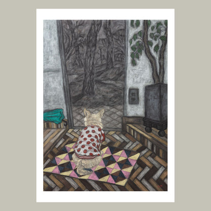 Back Shape of My Pucci Framed Fine Art Paper Prints Open Edition
