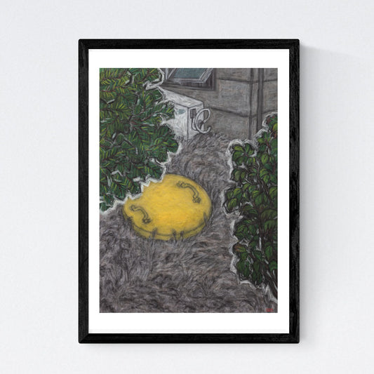Christine Bae Quiet#2(Yellow Circle2)  Art Print Open Edition