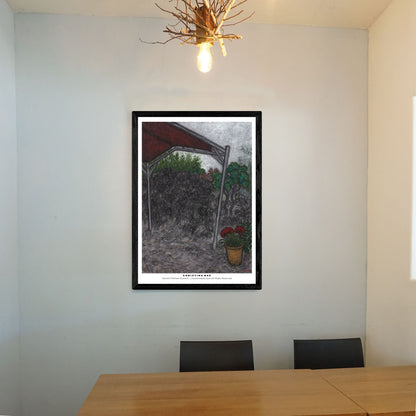 Christine Bae Red Ceiling Art Poster
