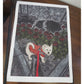 Christine Bae Red Flower and  Pucci Art Print Open Edition