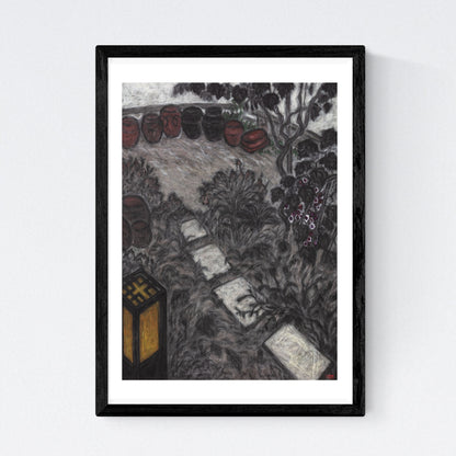 One Summer Day White Steps Giclee Fine Art Paper Prints Open Edition
