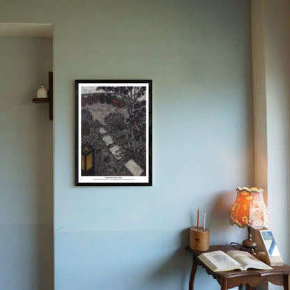 Christine Bae One Summer Day White Steps Art Poster