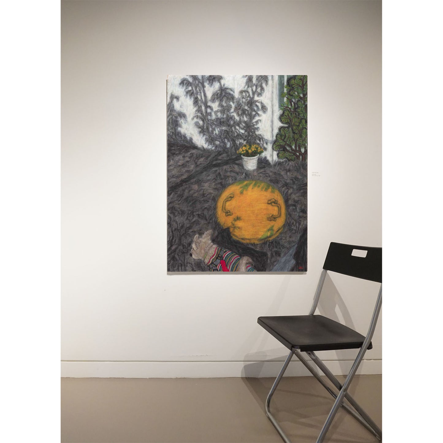 Christine Bae Quiet#1(Yellow Circle) Art Print Open Edition