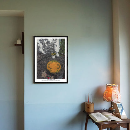 Christine Bae Quiet#1(Yellow Circle) Art Poster